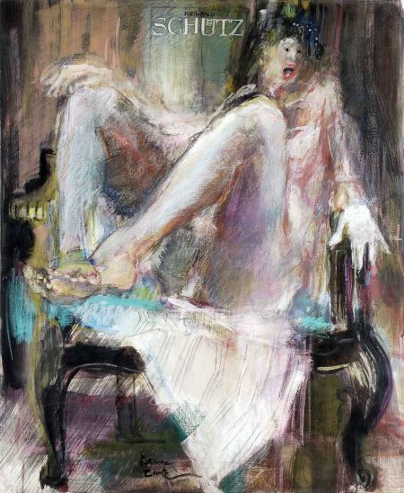 Magnificat _  Fabienne Comte, Huile sur toile, 2006 140 x 120 cm